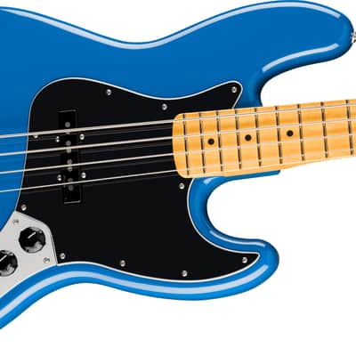 Fender - Player II Modified Active Jazz Bass Guitar w/ Maple Fingerboard - Electric Blue - w/ Deluxe Gigbag image 2