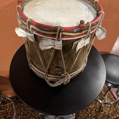 A.F. Matthews & Company Marching Drum 1941 - Brass image 3