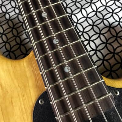 G&L 1992 USA L5000 5-String Electric Bass Guitar With Hardshell Case - Natural image 17