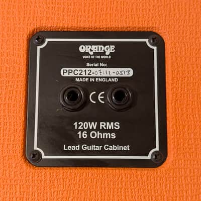 Orange PPC212 120-Watt 2x12" Guitar Cabinet - Orange image 5