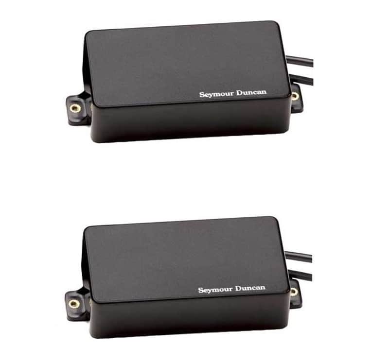 Seymour Duncan Blackouts AHB-1s Original Active AHB-1 Humbucker Guitar Pickup Set Bridge & Neck image 1