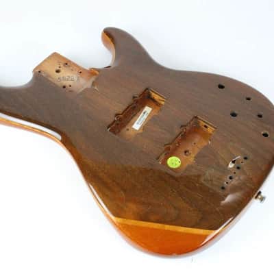 RARE 2001 Fender American Deluxe Zone Bass Walnut Exotic Wood BODY USA Premium Bass image 7