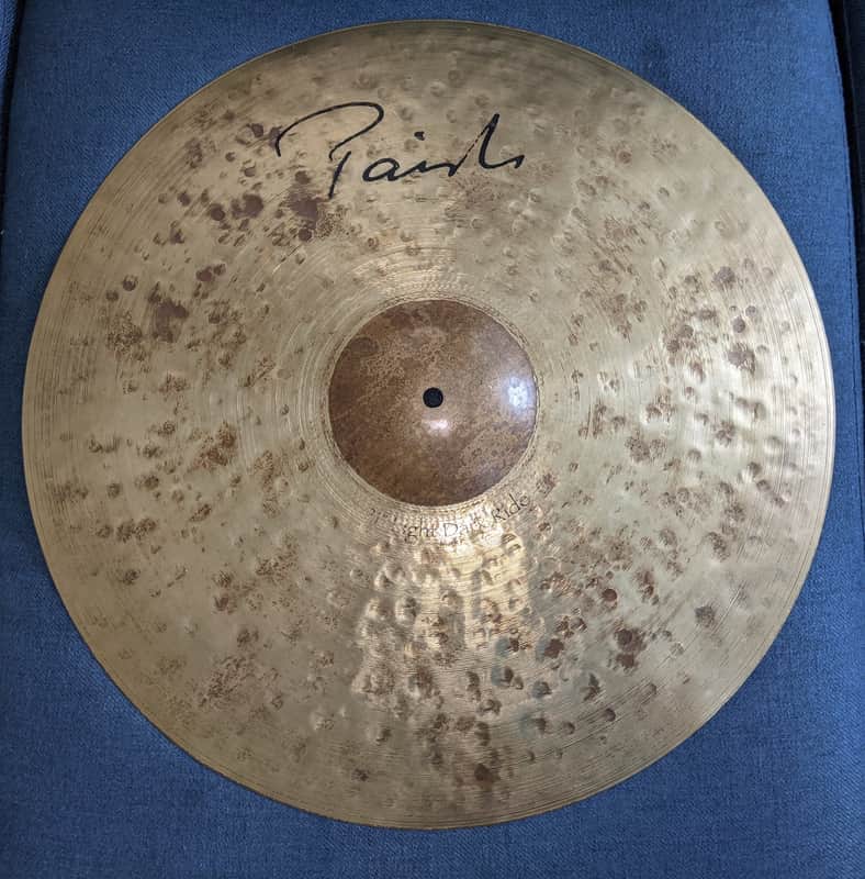 Paiste Signature Dark Energy 21 Light Dark Ride Cymbal Mark I || 2171g || Free Bag || 2009 image 1