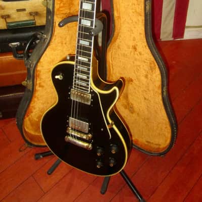 1969 Gibson Les Paul Custom Black Beauty w/ Original Hardshell Case image 2