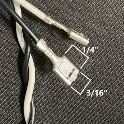 Speaker to Speaker Cable Twisted Pair 2ft Long image 5