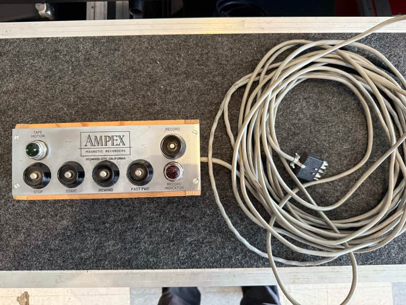 Ampex 350/351 Remote Control 1950's - Silver image 1