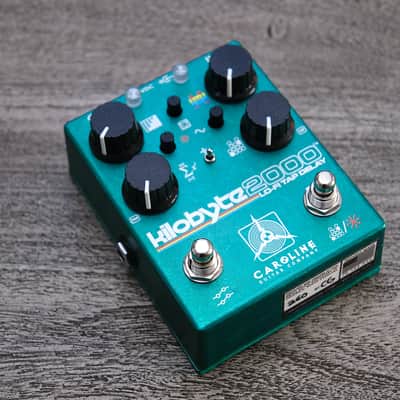 Caroline Guitar Company Kilobyte 2000 Lo-Fi Tap Delay – Limited Edition Philly Green image 2