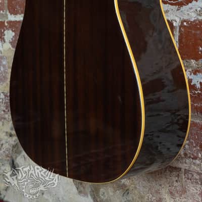 Yamaha FG-201 1970's Natural MIJ Japan Vintage Orange Label image 11