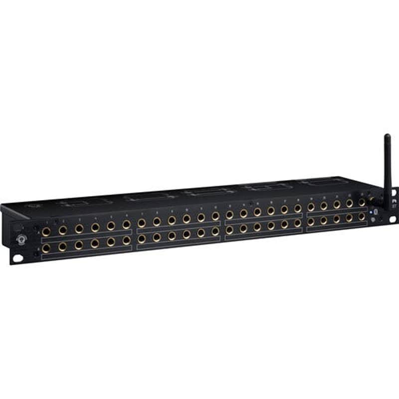 Black Lion PBR TRS-BT 46-Point 1/4-Inch Patchbay with Bluetooth image 1
