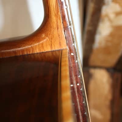 W.T. Johnson Dark Burst Hand Built USA Acoustic Guitar LUTHIER SPECIAL W Gig Bag image 10