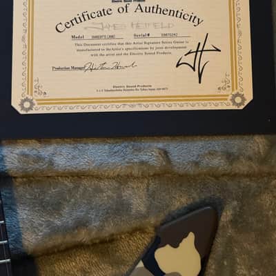 ESP Custom Shop Snakebyte Camo Satin James Hetfield ESP Signature Series aus meiner Sammlung: wie neu, ungespielt image 2