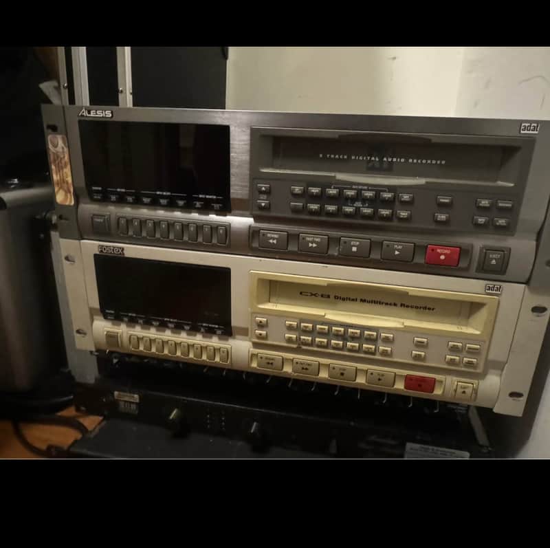Alesis ADAT XT 8-Track Digital Audio Recorder & Fostex CX-8 Digital Multitrack Recorder image 1