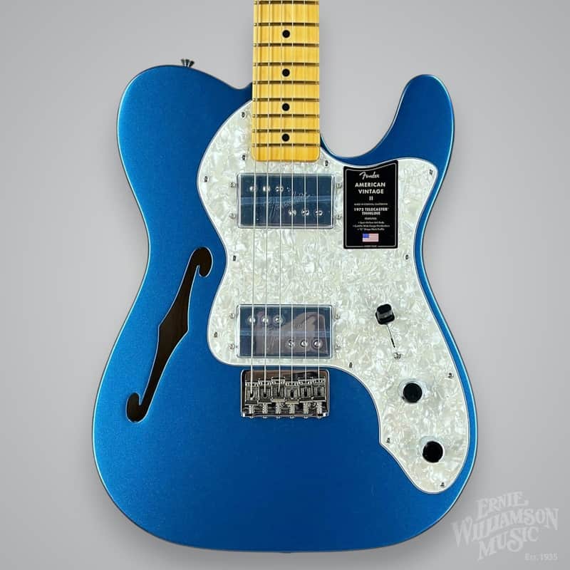 Fender American Vintage II 1972 Telecaster 2024 - Lake Placid Blue image 1