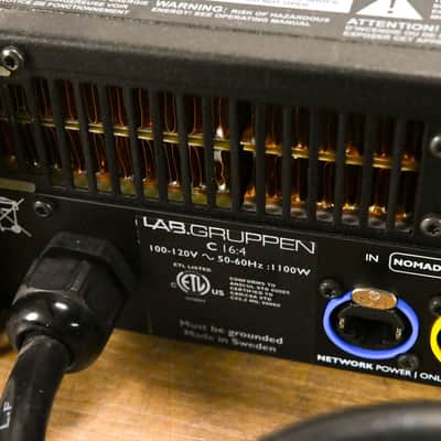 Lab Gruppen C 16:4 1600W Four-Channel Power Amplifier CG015RQ image 10