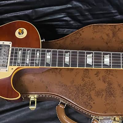 MINT! Gibson Custom Shop '59 Les Paul Standard Reissue VOS Iced Tea Finish - Original Case - Box - All Paperwork image 5