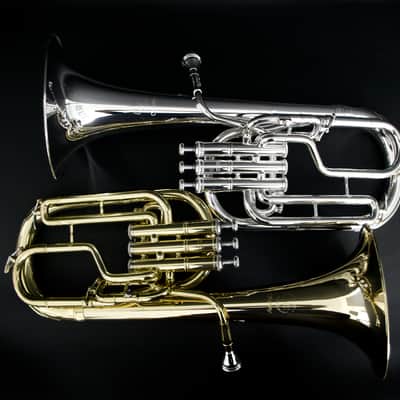 John Packer JP372S Sterling Key of Eb Tenor Horn w/Pro Case, Mouthpiece & Ultra Pure Valve Oil image 3