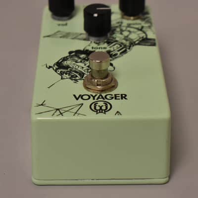 Walrus Audio Voyager Preamp/Overdrive Effect Pedal Green w/Box image 6