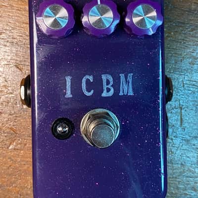 Super-Freq ICBM (EHX Op-amp Big Muff clone) 2019 Purple Sparkle image 3