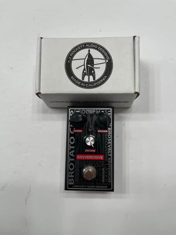 J. Rockett Audio Designs Broverdrive Overdrive Distortion Guitar Effect Pedal image 1