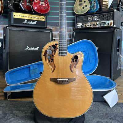 Ovation Collector's Edition Nutmeg Stain 1990 Electro Acoustic Guitar image 1