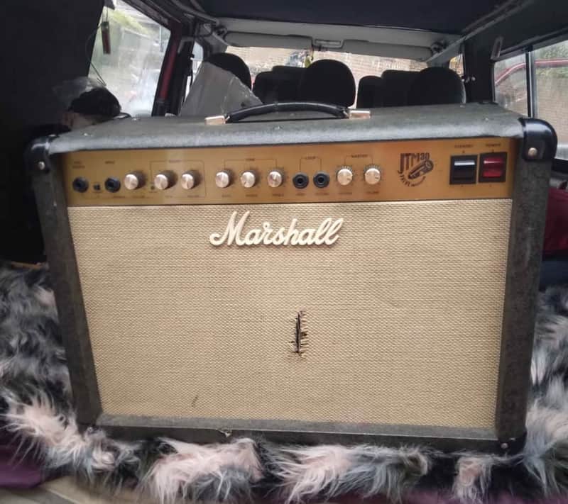 Marshall JTM 30 30-Watt 2x10" Guitar Combo 1990s - Black image 1