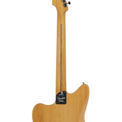 Fender FSR American Acoustasonic Jazzmaster AC Guitar w/bag, Ebony FB, Black Paisley, US231XXXX image 7