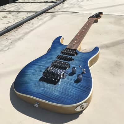 Warmoth Soloist Dramatic Flame Finish image 7