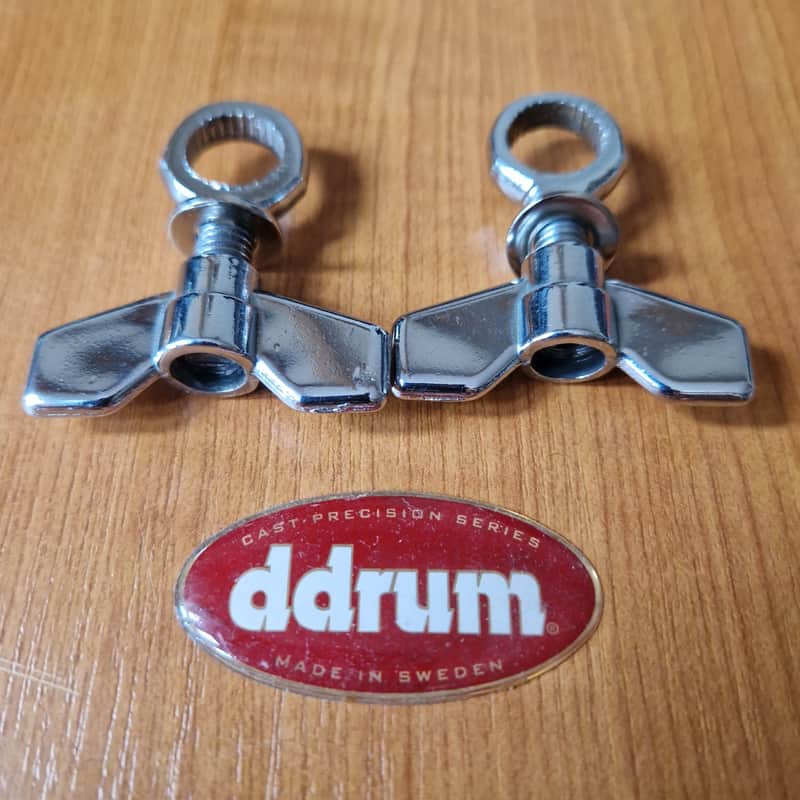 Ddrum 4, 4SE,  2x Eye Bolt with Wing Nut for tom Cast Precision Series image 1
