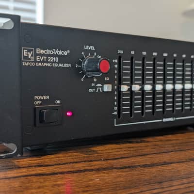 Electro-Voice EV EVT 2210 | Tapco Stereo One-Octave Equalizer | 10 Band EQ image 2
