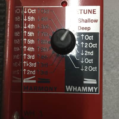 DigiTech Whammy WH-1 1989 Red image 6