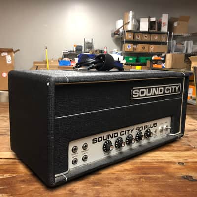 Sound City B50 50 Plus 1970s Black / Silver image 2