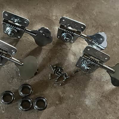 set 1977 1978 1979 1980 1981 Fender Jazz Precision bass tuners tuning pegs image 1