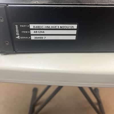Bittree B48DC-HNLIH/E3 2005 - Black 48 Point Patchbay #1 image 5
