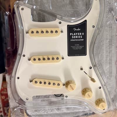Genuine Fender Player II Stratocaster Loaded Pickguard – Alnico V Pickups image 1