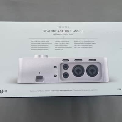 FACTORY NEW Universal Audio Apollo Solo Heritage Edition Thunderbolt 3 Audio Interface 2020 - Present - Silver image 2