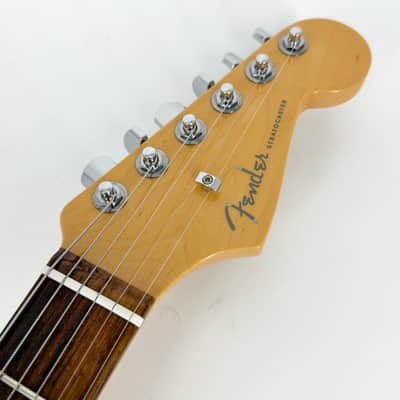 2016 Fender American Elite HSS Shawbucker Stratocaster – Olympic Pearl image 6