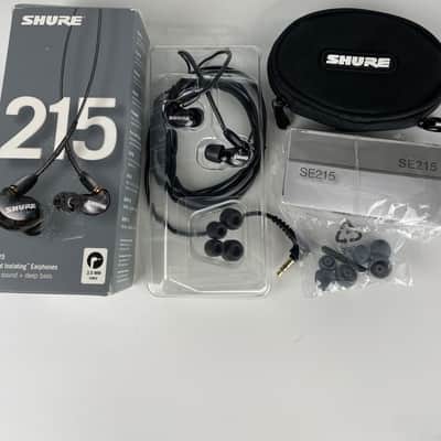 Shure SE215 Single Driver In-Ear Monitors, Black image 1