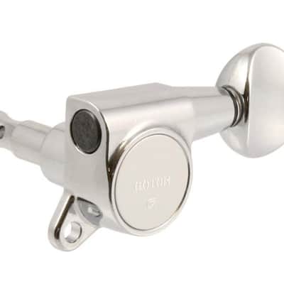 Allparts TK-0760-001 - Gotoh SG381 6 In Line Mini Tuning Keys - Nickle image 2
