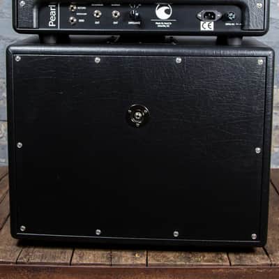 Port City Pearl Head and 1x12 OS Wave Cab - Smooth Black with Maple Frame image 4