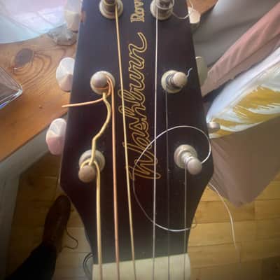 Washburn RO10 Rover Steel String Travel Acoustic Guitar 2010s - Natural image 2