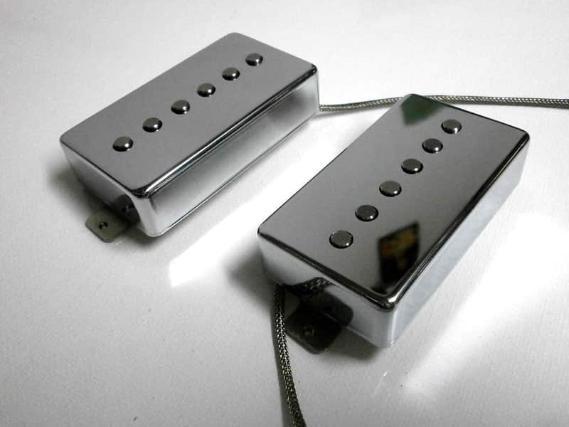 Humbucker Size Hybrid Pickups SET Strat Tone Alnico 5 ROD Magnets Stratocaster Fender Twang PAF Q. image 1