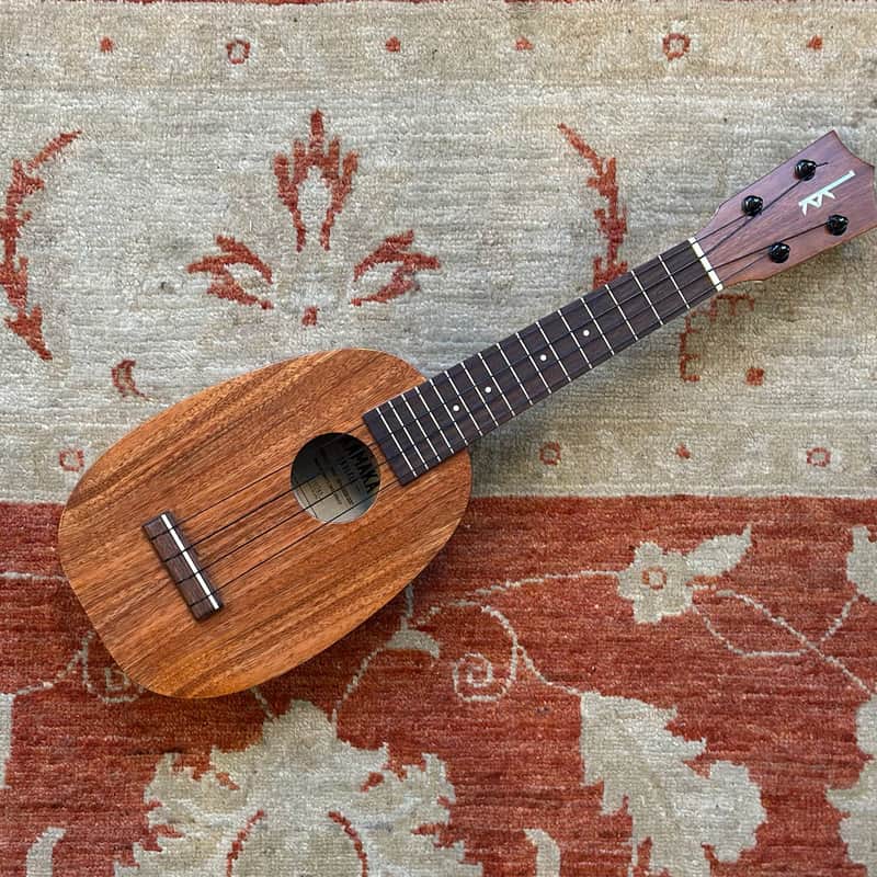 2021 Kamaka HP-1 Standard Pineapple Ukulele Natural Amber