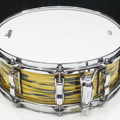 Ludwig Classic Maple 5" x 14" 10-Lug Snare Drum w/ VIDEO! Lemon Oyster Pearl image 2