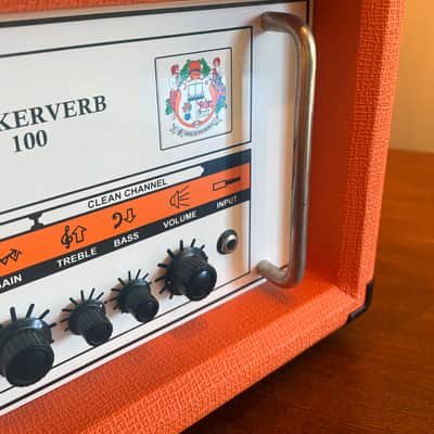 Orange Rockerverb 100 2-Channel 100-Watt Guitar Amp Head Mark 1 2004 - 2009 Orange image 14