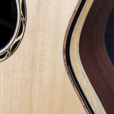 Taylor Custom GA NAMM #B5039 Royal Katalox Ebony / Torrified Spruce Guitar image 21