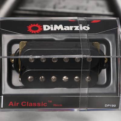DiMarzio DP190BK Air Classic Neck Humbucker - Black / Standard Spaced image 1