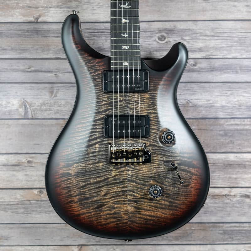 PRS 40th Anniversary Custom 24 Satin Limited Edition Electric Guitar | Charcoal Tri-Color Burst | Brand New | $95 Worldwide Shipping!