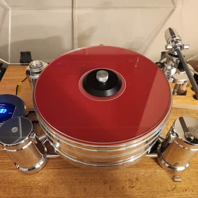 MINT Acoustic Solid "EDITION" Turntable + WTB 213 Arm + Quintet Black S + Custom Plinth/Dust Cover image 18
