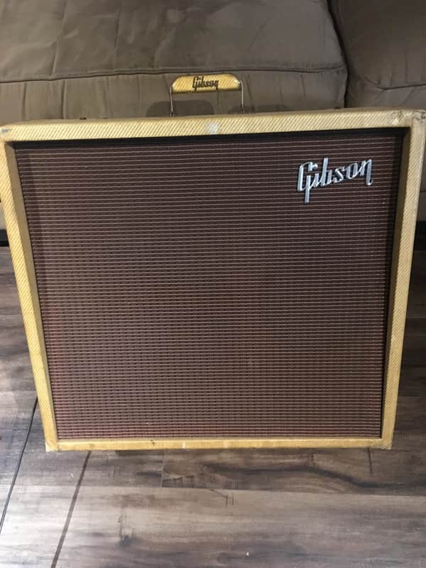1961 Gibson GA-30RV Invader Guitar Combo with Reverb 1961 Tweed image 1