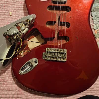 Lefty Warmoth Custom Made Stratocaster reissue 2000' image 16